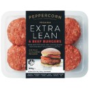 Peppercorn-Extra-Lean-Beef-Burgers-or-Sausages-450-500g Sale