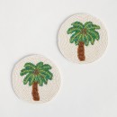 Palm-Beaded-Coaster-2pk-by-Habitat Sale