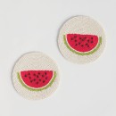 Watermelon-Beaded-Coaster-2pk-by-Habitat Sale