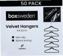 50-Pack-Velvet-Clothes-Hangers-Non-Slip Sale