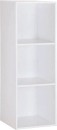 3-Tier-Bookcase-30x23x79cm-White Sale