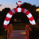 NEW-Lytworx-33m-Inflatable-Santa-Arch-Tunnel Sale