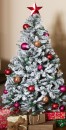 NEW-Mirabella-16m-Aspen-Pre-Lit-Frosted-Christmas-Tree Sale