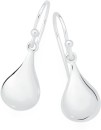 Sterling-Silver-Wide-Pear-Hook-Earrings Sale