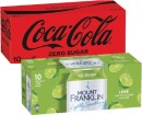 Coca-Cola-Soft-Drink-or-Mt-Franklin-Sparkling-Water-10x375mL Sale