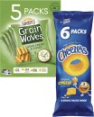 Cheezels-or-Parkers-Pretzels-6-Pack-or-Grainwaves-5-Pack Sale