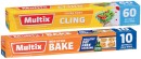 Multix-Baking-Paper-10mx30cm-or-Cling-Wrap-60mx33cm Sale