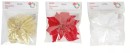 Poinsettia-Clip-Assorted Sale