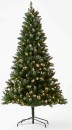 Anko-213m-7ft-Flocked-Pine-Prelit-Christmas-Tree-K Sale