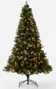 Anko-24m-8ft-Cashmere-Prelit-Christmas-Tree-M Sale