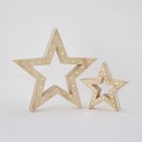 Anko-Light-Up-Wood-Stars-2pk Sale