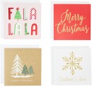 Anko-10pk-Square-Christmas-Cards-Assorted Sale