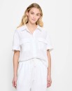 Target-Short-Sleeve-Utility-Cropped-Shirt-White Sale