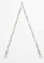 Target-Short-Link-Chain-Bag-Strap-Silver Sale