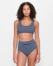 Target-Crinkle-Scoop-Bikini-Top-Navy-Stripe Sale