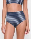 Target-Crinkle-Hi-Waist-Bikini-Bottom-Navy-Stripe Sale