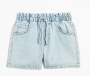 Target-Paperbag-Waist-Denim-Short Sale