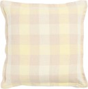 Layla-Linen-Gingham-Cushion Sale