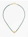 Missoma-In-Good-Hands-Necklace-GoldGreen Sale