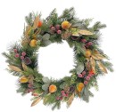 David-Jones-Collection-Frosted-Fruits-Wreath-60cm Sale