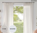 40-off-Neutrals-Sheer-Pinch-Pleat-Curtains Sale