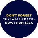 Curtain-Tiebacks Sale