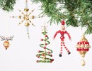 Solid-Oak-Christmas-Ornaments Sale