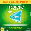 Nicorette-Quit-Smoking-Nicotine-Gum-4mg-Classic-150-Pieces-Value-Pack Sale