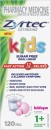 Zyrtec-Kids-Fast-Acting-Allergy-Hayfever-Relief-Oral-Liquid-Bubblegum-120ml Sale