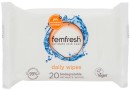 Femfresh-Daily-Cleansing-Wipes-20-Pack Sale