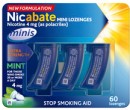 Nicabate-Minis-4mg-Mint-60-Lozenges Sale