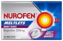 Nurofen-Meltlets-200mg-Berry-Burst-Flavour-24-Meltlets Sale