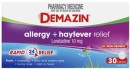 Demazin-Allergy-Hayfever-Relief-30-Tablets Sale