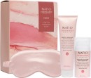 Natio-Peony-Gentle-Cream-Gel-Face-Cleanser-100mL-Moisture-Recharge-Night-Cream-Gel-80mL-with-Satin-Eye-Mask Sale