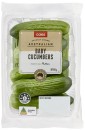 Coles-Australian-Baby-Cucumbers-250g-Pack Sale