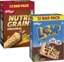 Kelloggs-Nutri-Grain-or-LCMs-12-Pack-240g-264g Sale