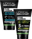 LOral-Men-Pure-Carbon-Face-Wash-or-Scrub-100mL Sale