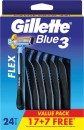 Gillette-Mens-Blue-3-Disposable-Razors-24-Pack Sale