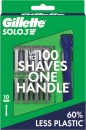 Gillette-Solo-3-Mens-Razor-with-10-Refill-Blades-1-Pack Sale