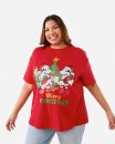 Curve-Short-Sleeve-Minnie-Mouse-License-T-Shirt Sale