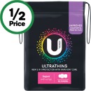 U-by-Kotex-Ultrathins-Super-Pads-Pk-12 Sale