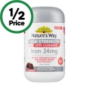 Natures-Way-High-Strength-Iron-24mg-Vita-Gummies-Pk-30 Sale