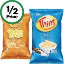 Thins-Potato-Chips-150-175g-or-Thins-Onion-Rings-85g Sale