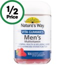 Natures-Way-Mens-Multivitamin-Vita-Gummies-Pk-100 Sale