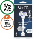 Gillette-Venus-Deluxe-Smooth-Platinum-Razor Sale