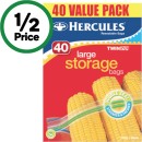 Hercules-Twin-Zip-Storage-Bag-Large-Pk-40 Sale