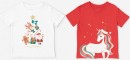 Girls-Christmas-Print-T-Shirt Sale