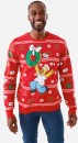 NEW-The-Simpsons-Christmas-License-Sweater Sale