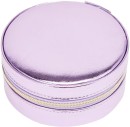 Lilac-Round-Zip-Jewellery-Box Sale