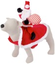 Pet-Christmas-Costume-Santa-Ride-On Sale